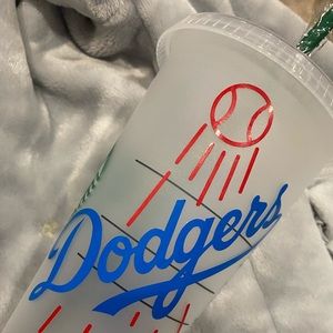 Starbucks Dodgers tumbler